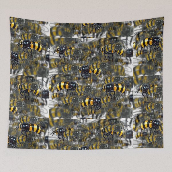 Item preview, Bees and bees and bees designed and sold by Glenbobagins.