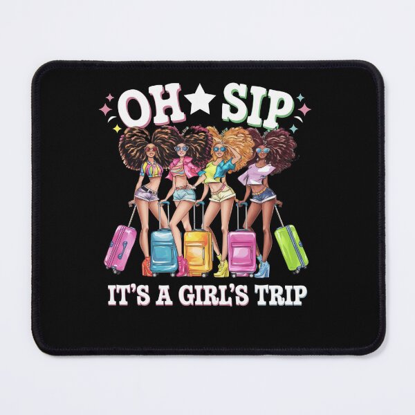 Item preview, Oh Sip It's A Girls Trip Funny Party Black Women Queen designed and sold by studiopekepeke.