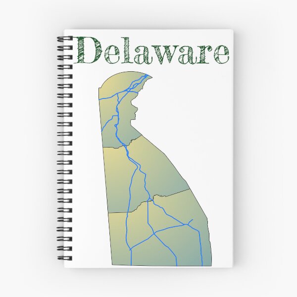 Item preview, Delaware Counties & Major Roads designed and sold by PhilbonianDezin.