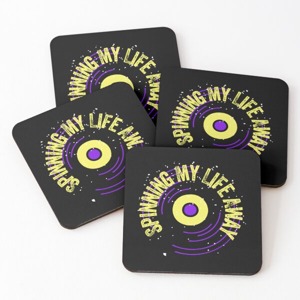 Item preview, Spinning My Life Away Vinyl Record Design designed and sold by JCRockDesign.