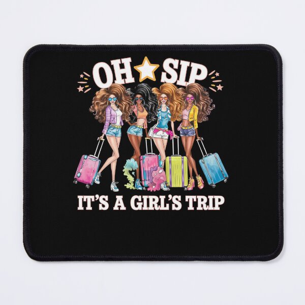 Item preview, Oh Sip It's A Girls Trip Funny Party Black Women Queen designed and sold by studiopekepeke.