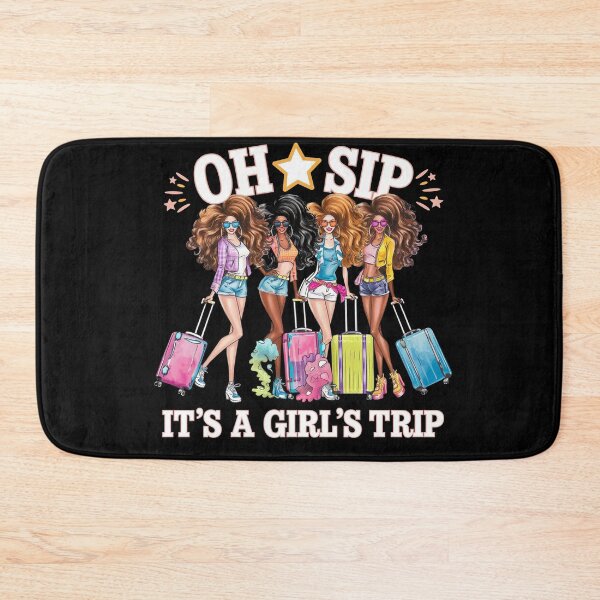 Item preview, Oh Sip It's A Girls Trip Funny Party Black Women Queen designed and sold by studiopekepeke.