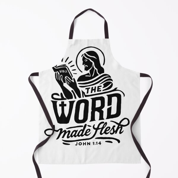 Item preview, The Word Made Flesh designed and sold by DailyGospel | Christian Art and Design.