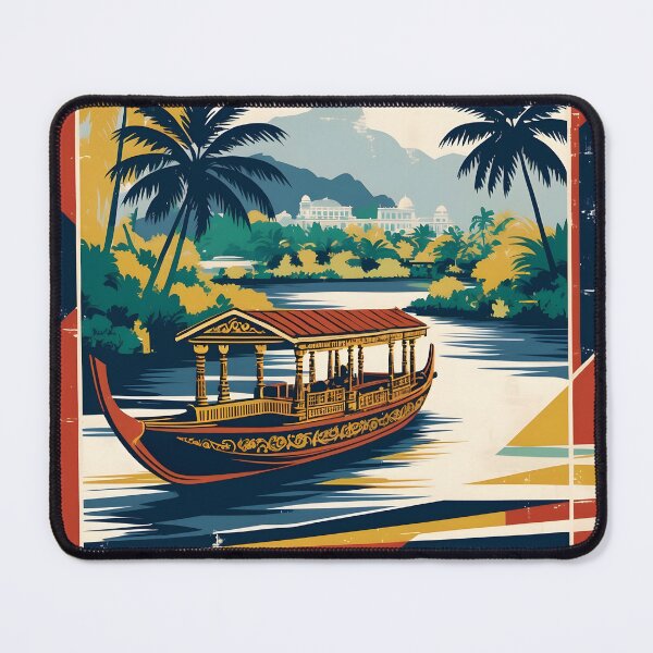 Item preview, Muar Malaysia Vintage Travel Tourism designed and sold by TravelersGems.