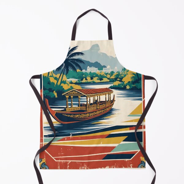Item preview, Muar Malaysia Vintage Travel Tourism designed and sold by TravelersGems.
