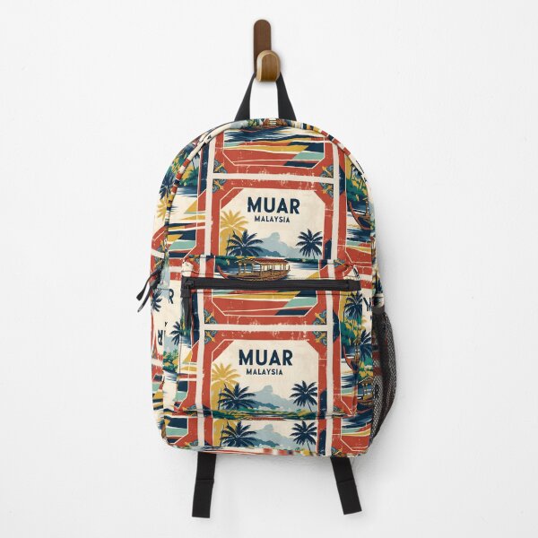 Item preview, Muar Malaysia Vintage Travel Tourism designed and sold by TravelersGems.