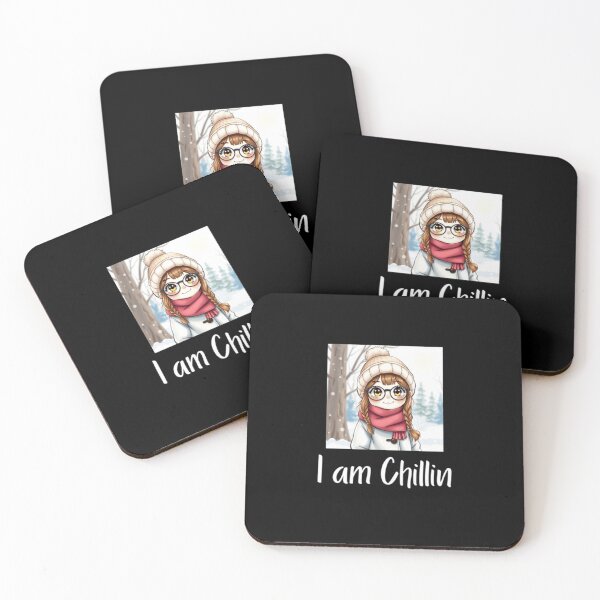 Item preview,  Winter Festivities, cute anime girl, winter blues, holidays gifts, I am chillin, new year 2025 designed and sold by Artheaven77.