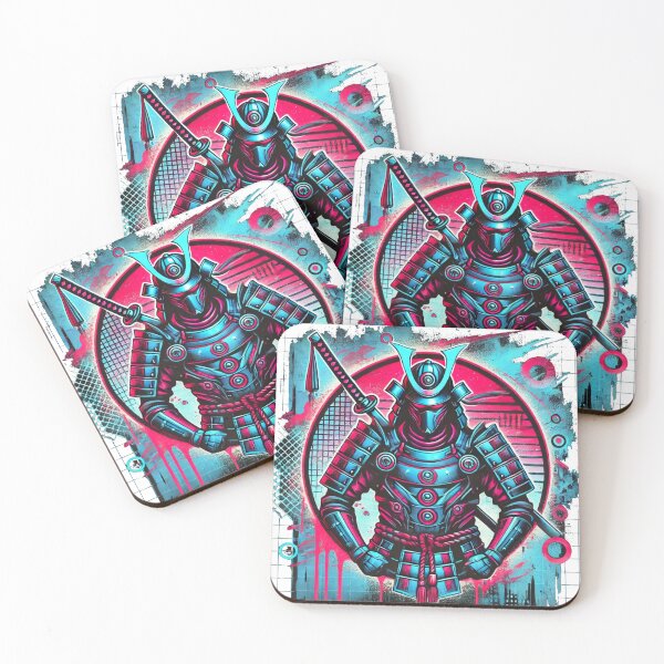 Item preview, Blue Samurai Warrior designed and sold by SpotWarehouse.