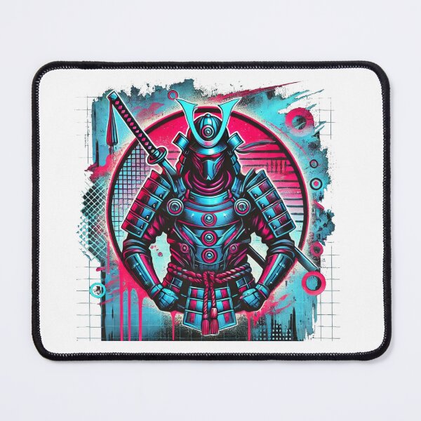 Item preview, Blue Samurai Warrior designed and sold by SpotWarehouse.