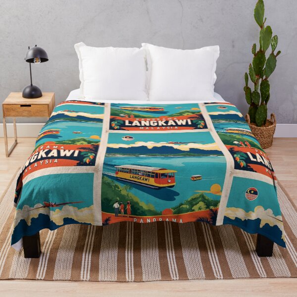 Item preview, Panorama Langkawi Malaysia Vintage Travel Tourism designed and sold by TravelersGems.