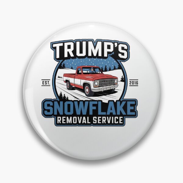 Item preview,  Trump's Snowflake Removal Service Funny Trump 2024  designed and sold by studiopekepeke.