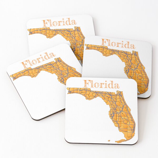Item preview, Condados y carreteras principales de Florida designed and sold by PhilbonianDezin.