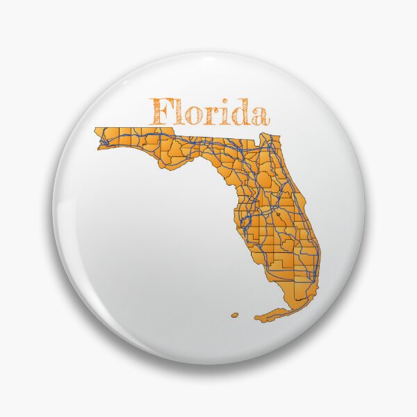 Item preview, Condados y carreteras principales de Florida designed and sold by PhilbonianDezin.