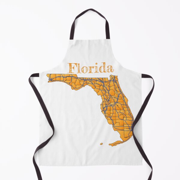 Item preview, Florida Counties & Major Roads designed and sold by PhilbonianDezin.