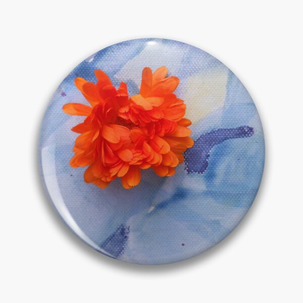 Item preview, flower on a blue picture designed and sold by Ekirlufly.