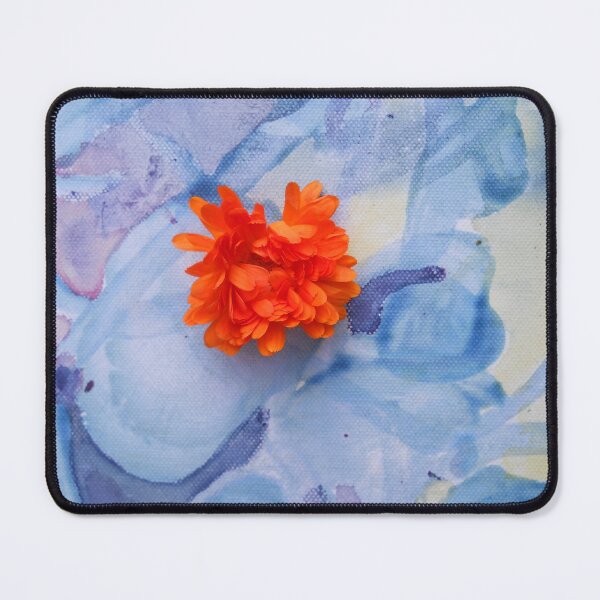 Item preview, flower on a blue picture designed and sold by Ekirlufly.