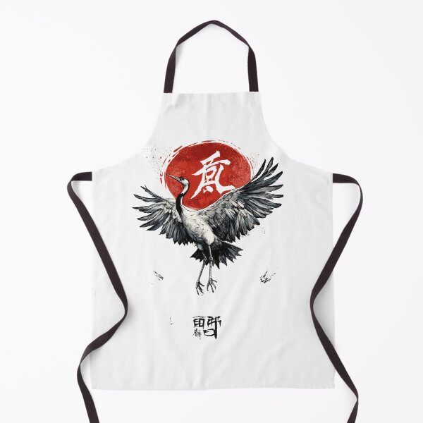 Item preview, Majestic Crane 鶴の舞 designed and sold by PrintsByFrank.