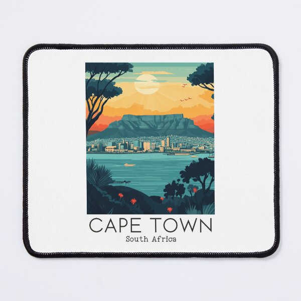 Item preview, A Vintage Travel Poster of Cape Town - South Africa designed and sold by GoodOldVintage.