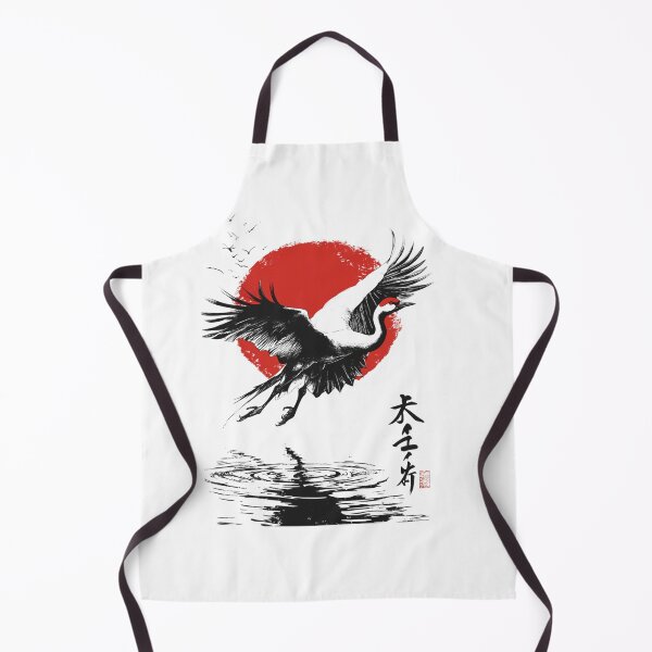 Item preview, Majestic Crane 鶴の舞 designed and sold by PrintsByFrank.