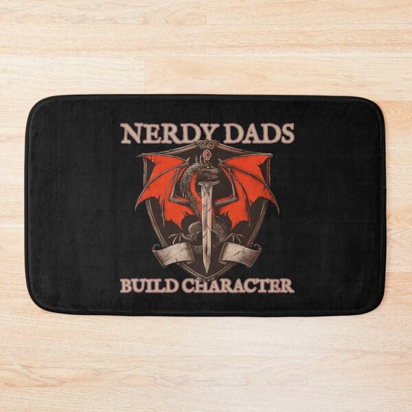 Item preview, Nerdy Dads Build Character designed and sold by ArtitudePrintLb.