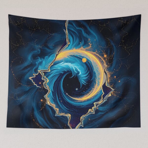Item preview, Cracked Blue Magical Portal designed and sold by GothicRubette.