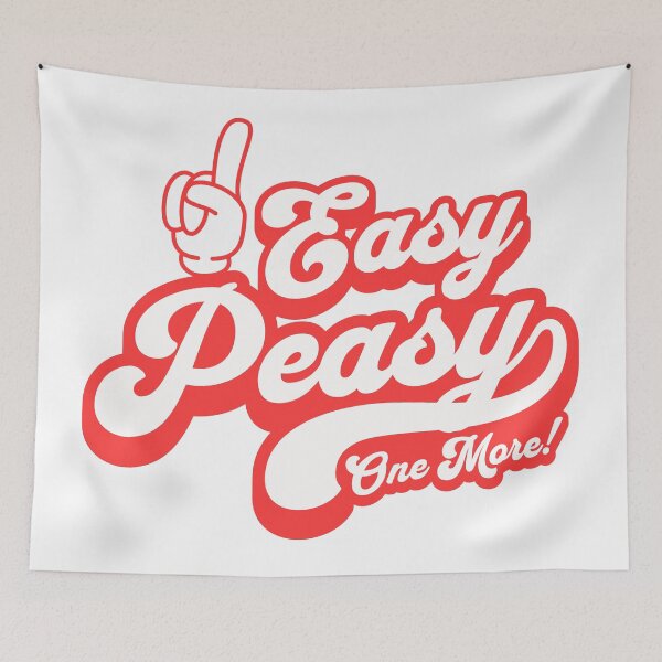 Item preview, Easy Peasy One More! designed and sold by Eksama Design.