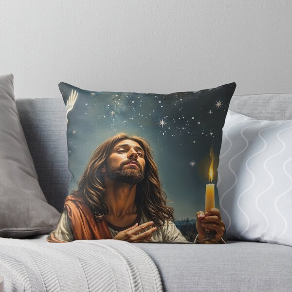Item preview, Jesus in the Wilderness designed and sold by Skye Ryan-Evans.
