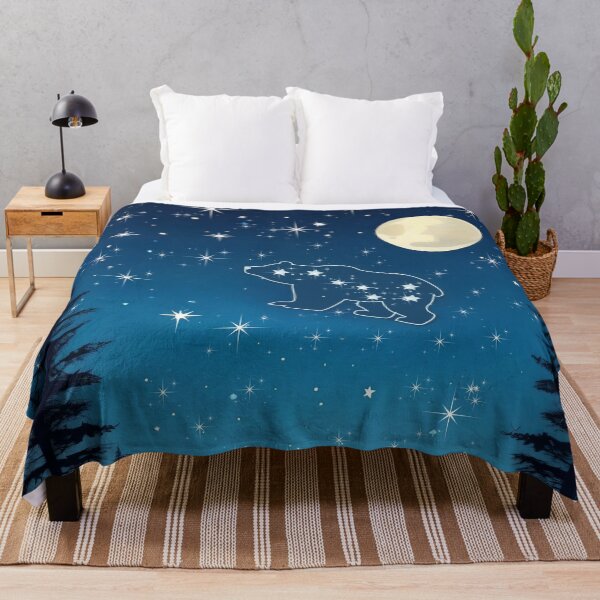 Item preview, Forest Animals Contemplating Ursa Major Constellation designed and sold by Ciervo Primavera.