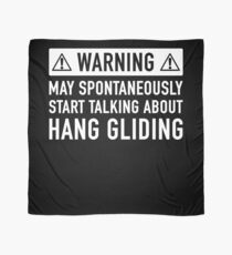 Hanggliding Funny Gift Scarf