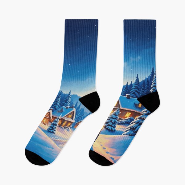Item preview, Winter Festivities, anime, new year gifts ideas, winter blues, holidays gifts designed and sold by Artheaven77.