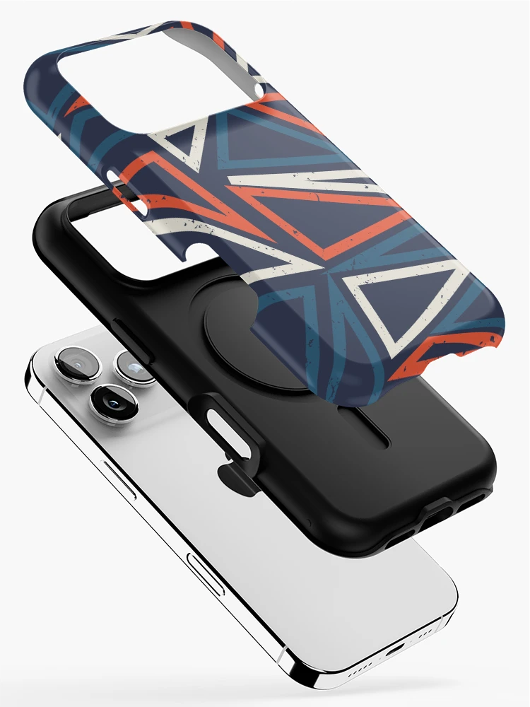 Thumbnail 2 of 4, iPhone Case, Triangles Pattern designed and sold by PatternDesign01.