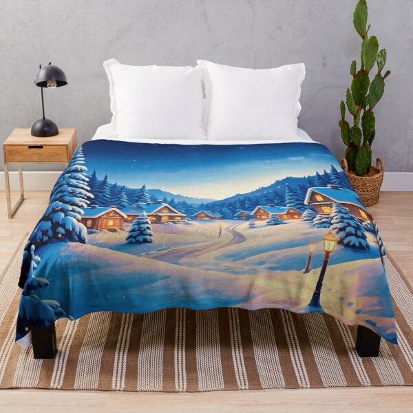 Item preview, Winter Festivities, anime, new year gifts ideas, winter blues, holidays gifts designed and sold by Artheaven77.