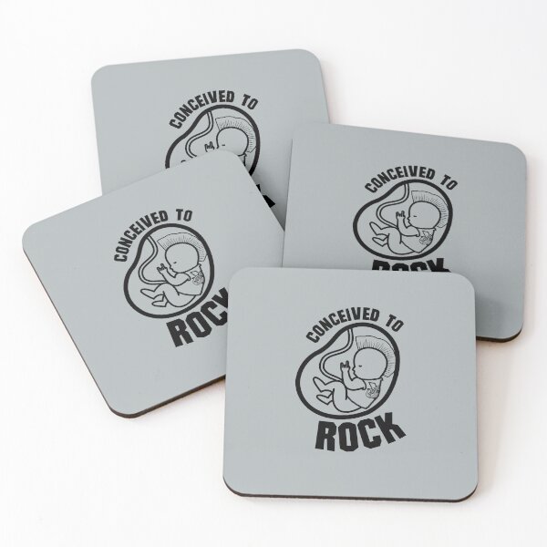 Item preview, Conceived to Rock designed and sold by Cat00Tome.