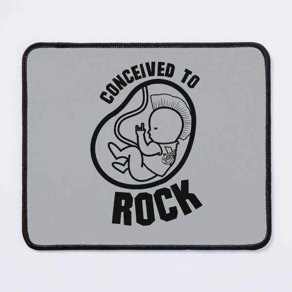 Item preview, Conceived to Rock designed and sold by Cat00Tome.