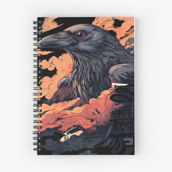Item preview, Mysterious Crow カラスの謎 designed and sold by PrintsByFrank.