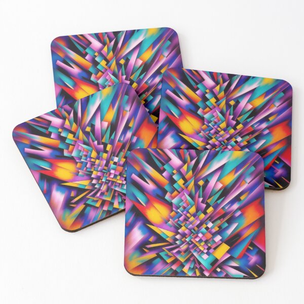 Item preview, Geo Blast Abstract Art designed and sold by TheDarkWardrobe.