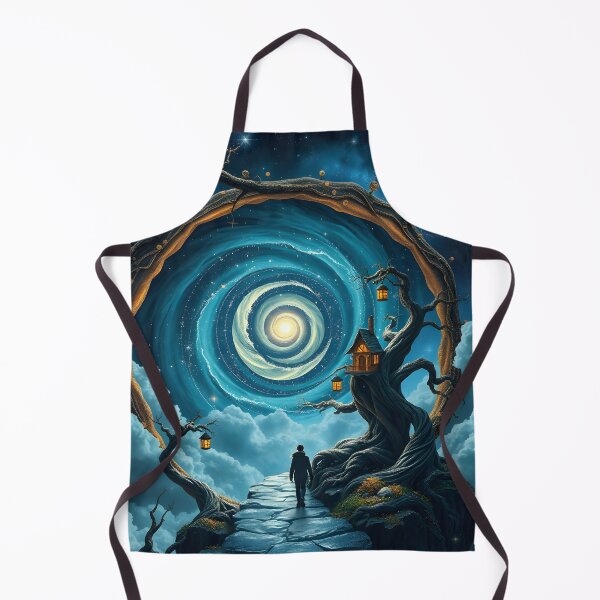 Aperçu de l'œuvre Marcher vers le portail magique bleu créée et vendue par GothicRubette.