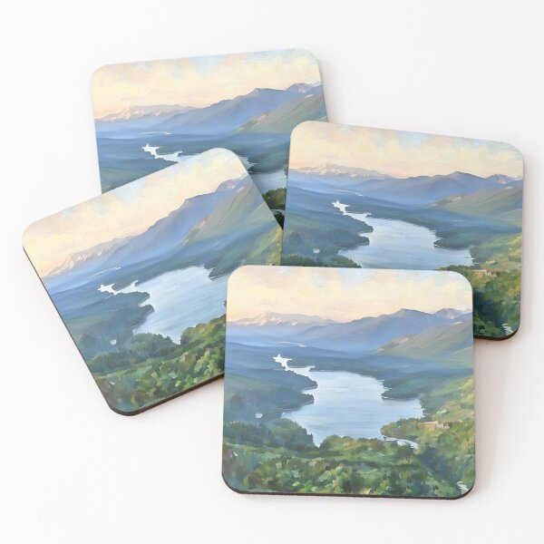 Item preview, Cascade Mountain Lake (Impressionist) designed and sold by flyscenicair.