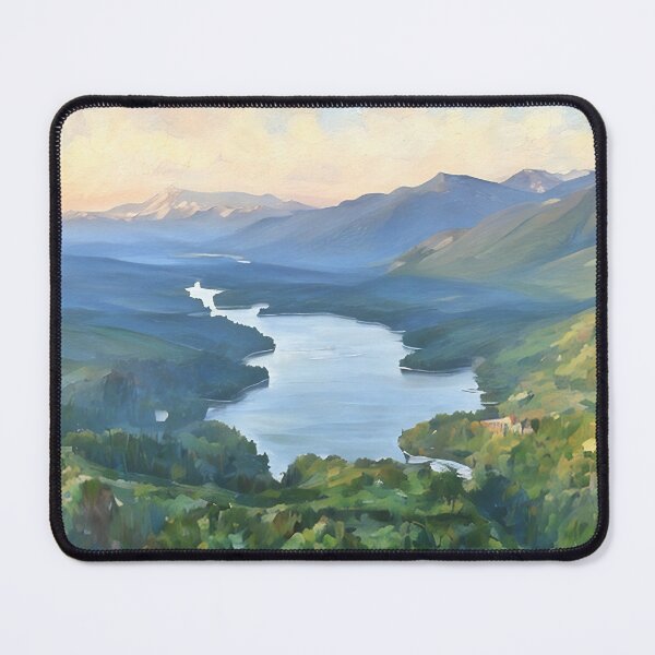 Item preview, Cascade Mountain Lake (Impressionist) designed and sold by flyscenicair.