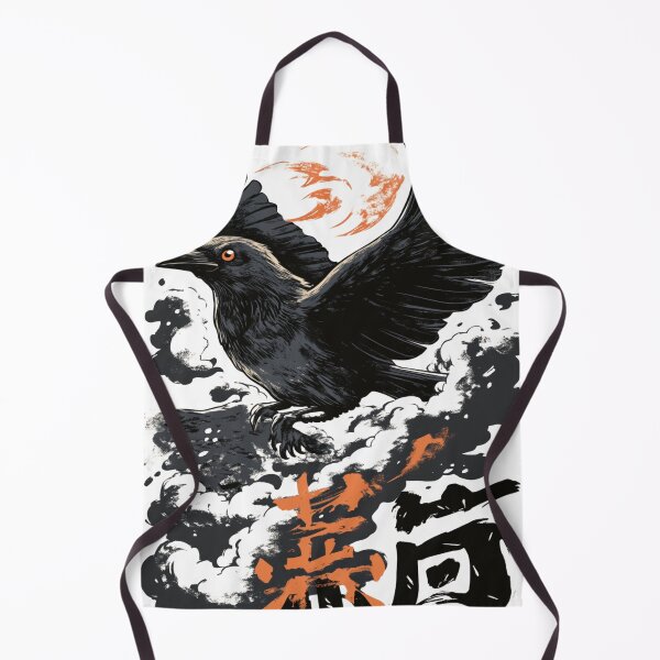 Item preview, Mysterious Crow カラスの謎 designed and sold by PrintsByFrank.
