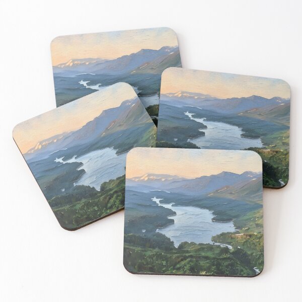 Item preview, Cascade Mountain Lake (Oil Painting) designed and sold by flyscenicair.