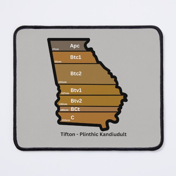 Item preview, Georgia State Soil- Tifton designed and sold by Cat00Tome.