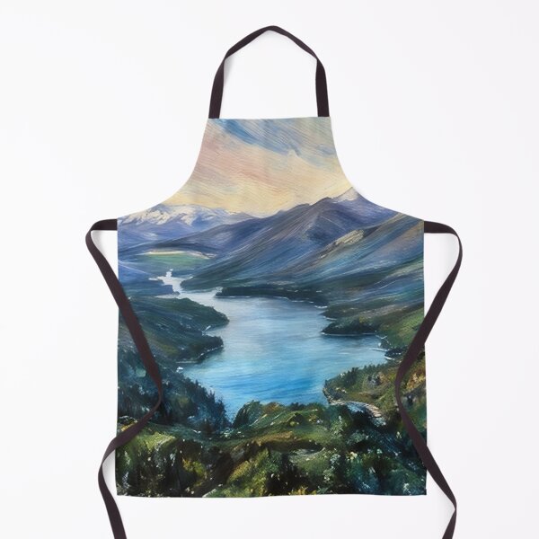 Artikelvorschau, Cascade Mountain Lake (Pastell) entworfen und verkauft von flyscenicair.
