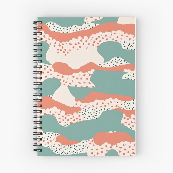 Item preview, Abstract Waves and Dots Pattern designed and sold by bubblegoth.