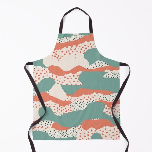 Item preview, Abstract Waves and Dots Pattern designed and sold by bubblegoth.