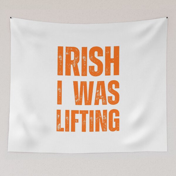Item preview, Irish I was lifting St. Patrick's Day Workout Gym designed and sold by snowry.