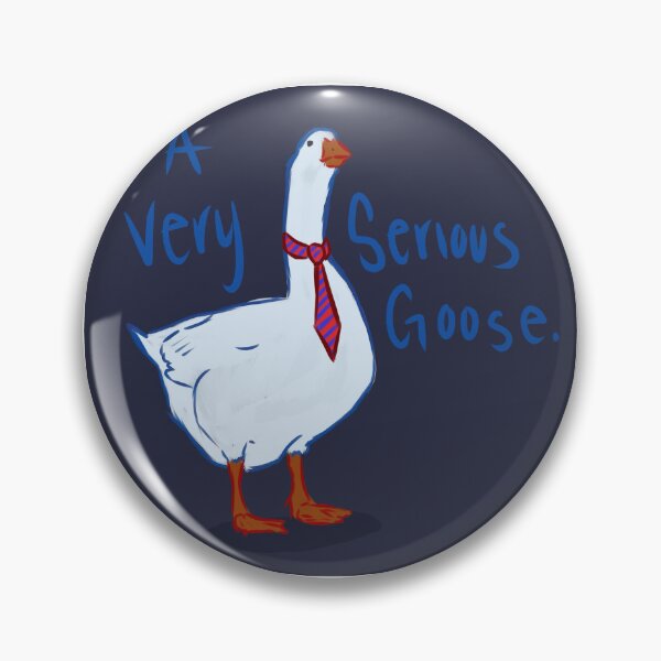 Item preview, A Very Serious Goose  designed and sold by olithetwist.