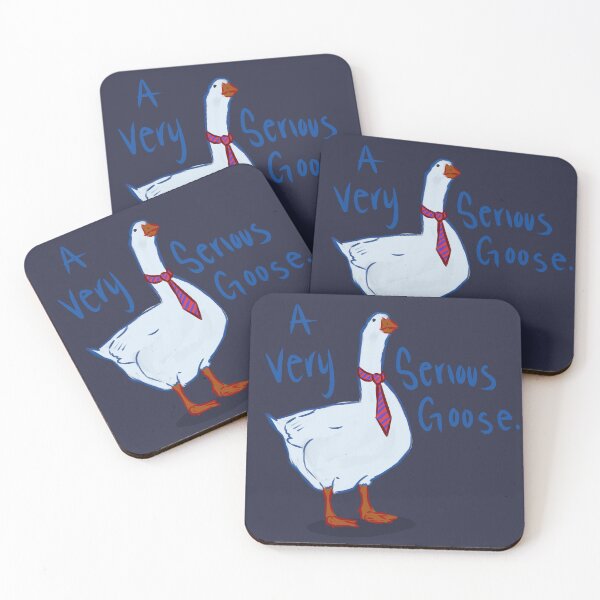Item preview, A Very Serious Goose  designed and sold by olithetwist.