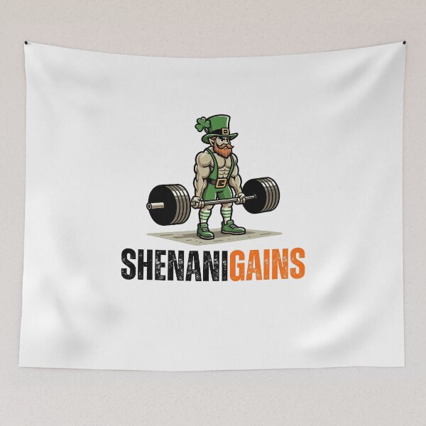Item preview, Shenanigains St. Patrick's Day Workout Gym designed and sold by snowry.