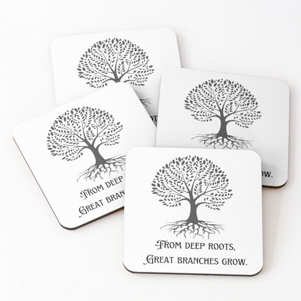 Item preview, From Deep Roots Great Branches Grow designed and sold by Kalpa.